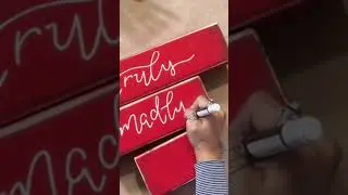 Valentines decor #valentinesdaycraft #short #diy #diycrafts #loveletter #custom #xoxo
