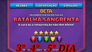 Empires & Puzzles: Dragão Down. 5* B.S 🩸 🎨💥 🐲 3° 4° 5° DIA + 🎁🧧