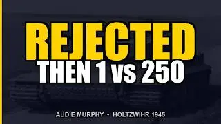 The REJECTED Kid Who Became America's Most Decorated Hero | Audie Murphy Analysis