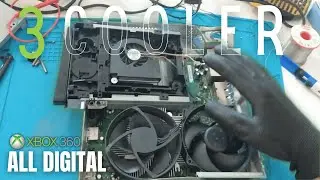 ⚡PROJETINHO ALL DIGITAL (AGORA COM 3 COOLER!!🫣🫣)#vga #xbox360 #projetinho #alldigital #cooler 