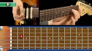 Ex123 - Guitar Method - Book 1 - Notes, Chords and Rhythms - Solo Mix - Angle 2