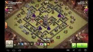 Clash of Clans | Shattered GoLavaLoon TH9 | Clan Wars 3 Star - GadiHH War Base
