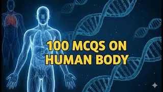 100 MCQs on Human Body | Biology Q&A | #gk #mcqsseries #biology #questionanswer #exam #quiz #gkquiz