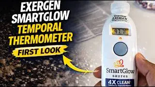 Exergen Temporal Thermometer Unboxing