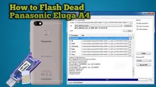 How to Flash Panasonic Eluga A4 with Sp Flash tool /Umt pro Mtk tool By | Mk Mobiles