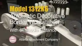 Automatic Decorative Border Workstation - Model 1312K6 (Video)