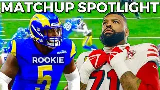 Rams &ldquo;ROOKIE&rdquo; Jared Verse Vs Trent Williams | Full Matchup OL Vs DL