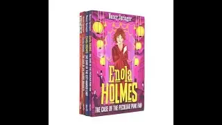Enola Holmes Mystery Series 4 Books Collection Set by Nancy Springer