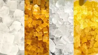ASMR HARD ICE EATING / THIN ICE / CLEAR ICE 