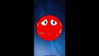 Sun as a red giant explodes! #redgiant #supernova