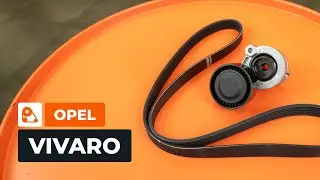 Como montar o novo kit de correia poli-V no OPEL VIVARO A Van [TUTORIAL DA AUTODOC]