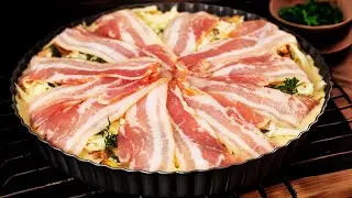 Ich habe das Rezept meiner Oma in 10 Minuten aufgegessen und war begeistert! Speck und 2 EIER!
