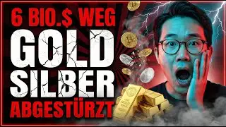 6 Billionen $ weg: Warum sie gerade Gold und Silber crashen ließen (erklärt)