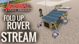 FOLD UP ROVER BUILD in KSP.