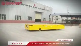 10Tons Self Propelled Material Handling Carts, Transfer Cart Exported Russia