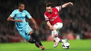 Santi Cazorla Dancing Through the Midfield..
