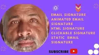Create Clickable Html Email Signature || Professional Email Signature || Animated Email Signature