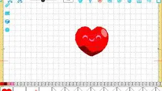 Threads Embroidery Software- making heart desing