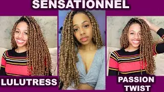 LuluTress Passion Twist Hair Review - Sensationnel