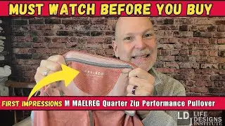 Paul's Picks: M MAELREG Men&rsquo;s Quarter Zip Performance Pullover - Great for All-Day Comfort & Style