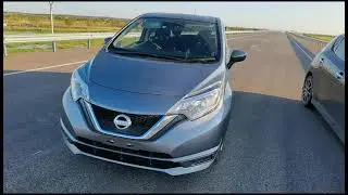 Nissan leaf против Nissan note e-power Заезд на 400м