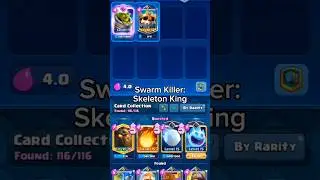 BEST DECK FOR ARENA 16 | MORTAR SKELETON KING SWARM | CLASH ROYALE