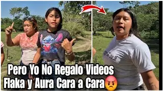 Aura hizo llorar a la flaka en pleno video le sacó sus trapitos al sol😳