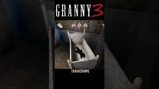 Granny 3 train escape..🔥🤣 | #granny #shorts