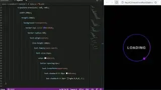 Preloader Ring HTML & CSS