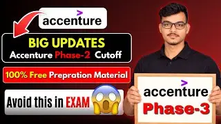 Accenture phase 3  | Accenture update | Accenture off campus hiring 2025 batch | accenture exam