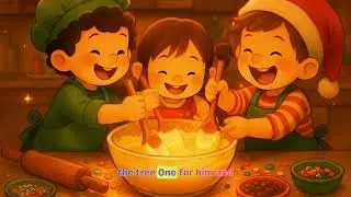 Cookies for Santa Song 🍪🎅 Fun Christmas Baking Song for Kids