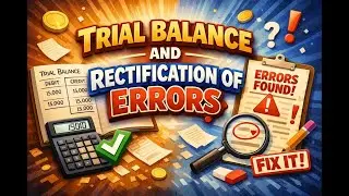 06 Trial Balance and Rectification of Errors | Meaning and Definition of Trial Balance