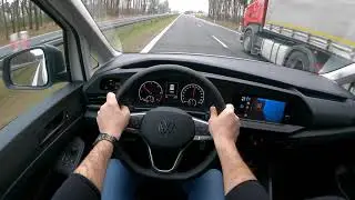 ТЕСТ ДРАЙВ ФОЛКСВАГЕН КЭДДИ КАРГО 2.0 ТДИ-122Л.С.,ОБЗОР, вид внутри /снаружи