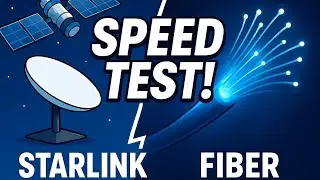 Fiber Internet vs Starlink | I Tested Both In 2025!😱