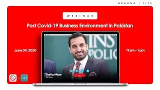Webinar on COVID-19 and Ensuring a Sustainable Business Environment in Pakistan