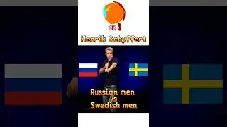 Henrik Schyffert - Russian men vs Swedish men #comedy #humor #standupcomedy #standup #funny #jokes