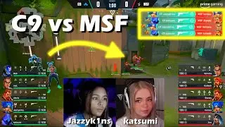 Jazzyk1ns & katsumi AMAZING TEAMWORK! [VCT] (C9 white vs MSF black)