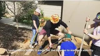 StabilityWOD 18: Dynamic, safe, and healthy shoveling in the garden