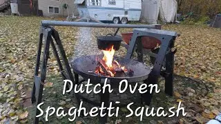 Cozy Cooking | Dutch Oven Spaghetti Squash