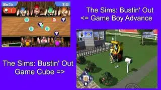 The Sims Bustin' Out GBAGCN Link feature showcase