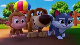 🎈 Sheru FLEW Away 😂 | Balloon Trouble Gone Wrong | Funny Cartoon #funny #balloon #animalcartoon #dog