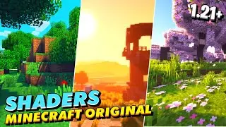 MANTAPZ | TOP 3 SHADERS MCPE ORIGINAL 1.21 & 1.20+ REALISTIC TERBAIK | #rtx #shaders #minecraft