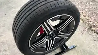 Rolling Wheel Detailing Stand 동작 시험 (휠 전면)