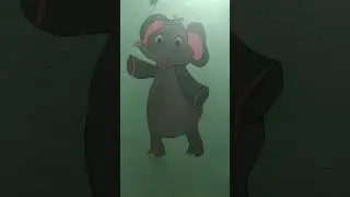 #easy#elephant#wall#drawing#colour#idea#shorts