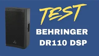 ZIZ - TEST KOLUMNY BEHRINGER DR110 DSP, DR112 DSP, DR115 DSP POMIAR MOCY RMS