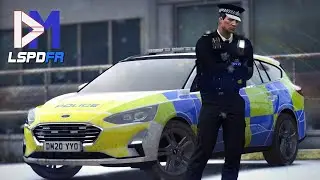 Sergeant McGee's FIRST DAY! | GTA 5 British Police Mod - UK LSPDFR