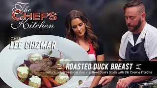 Roasted Duck Breast with Scallion Sesame Yaki | Chef Lee Chizmar
