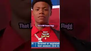 &ldquo;That is NOT Cooper Flagg&rdquo; 😭💀