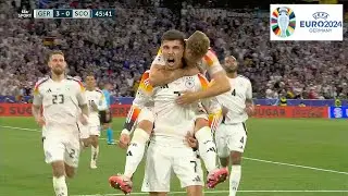 Kai Havertz Penalty Goal vs Scotland | Germany 5-1 Scotland | #EURO2024