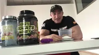 Mi actual comida pre-entreno al detalle